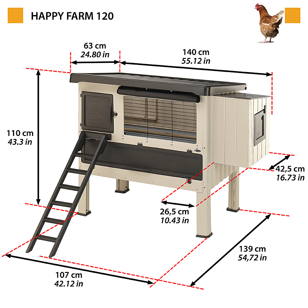 Ferplast Happy Farm 120