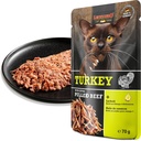 Leonardo 70g*16kpl TURKEY +extra pulled Beef