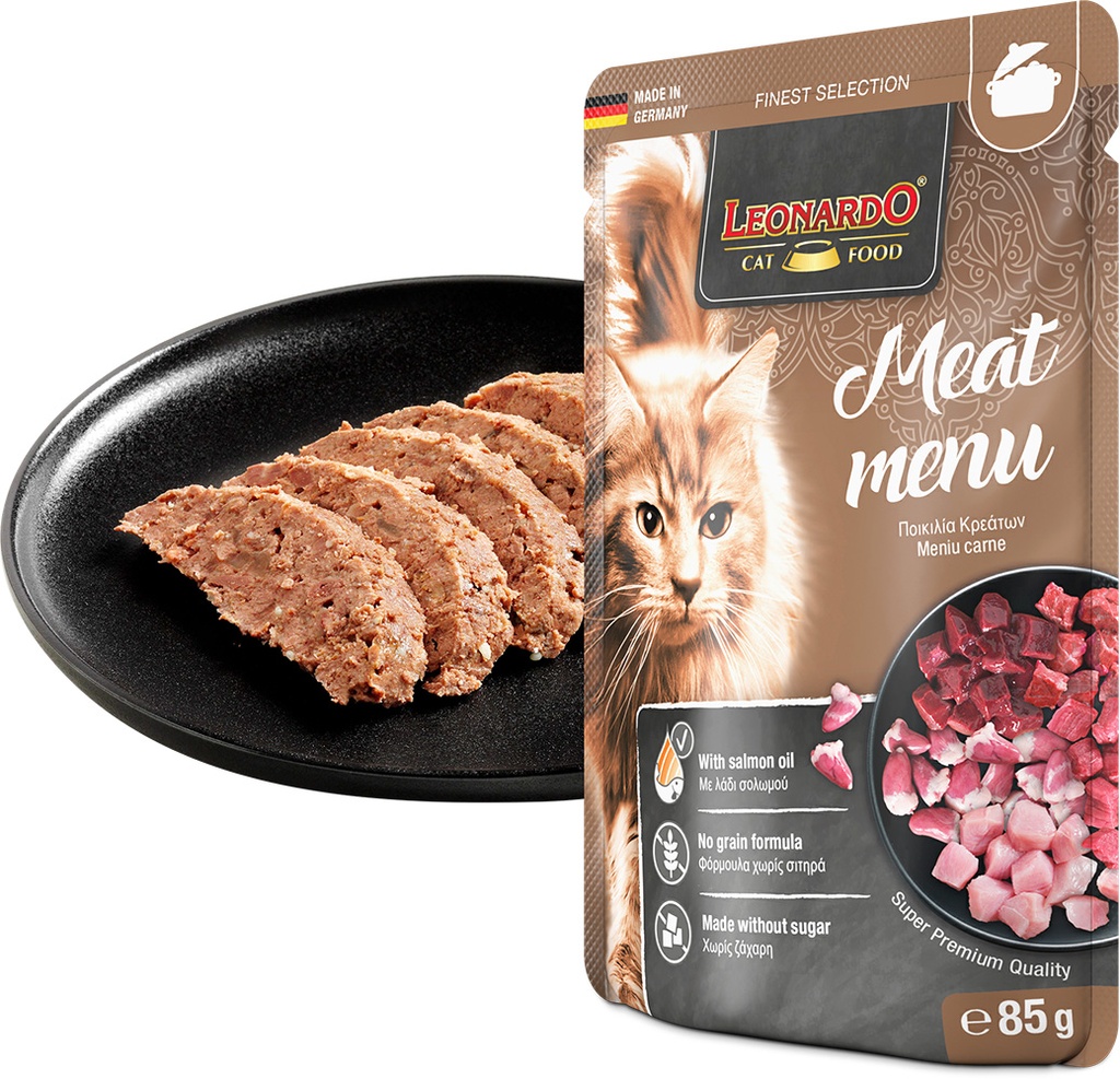Leonardo 85g*16kpl Meat menu