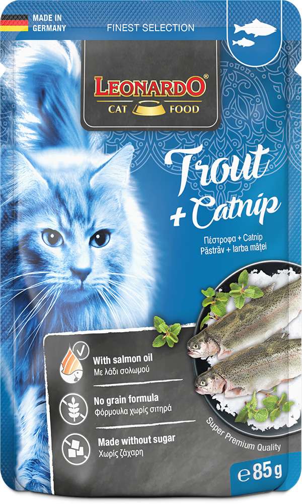 Leonardo 85g*16kpl Trout + Catnip