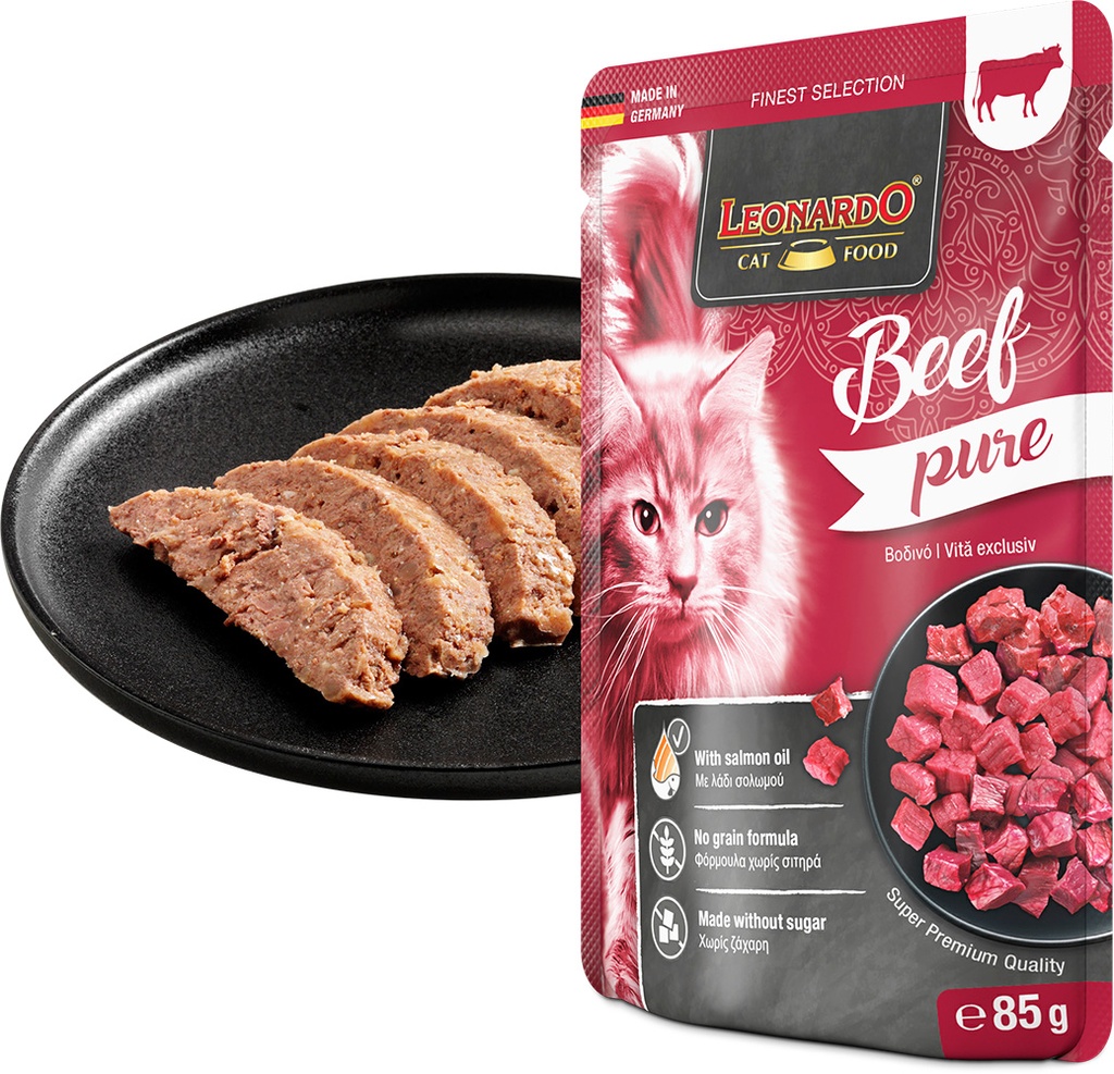 Leonardo 85g*16kpl Pure Beef