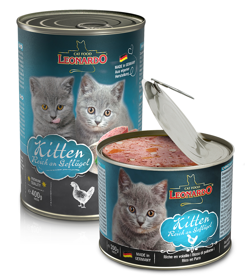 Leonardo 200g/6kpl KITTEN Rich in poultry