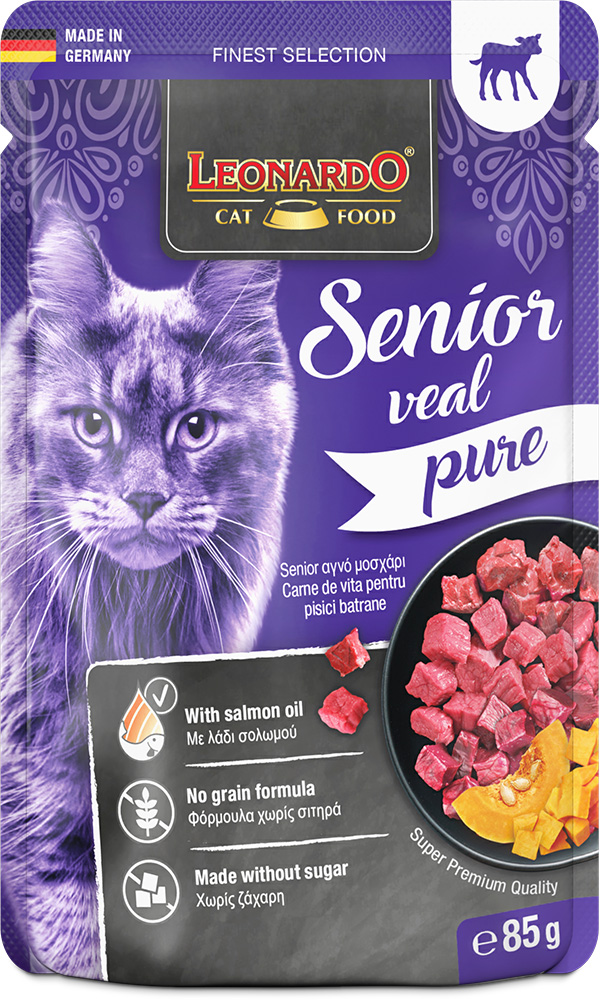 Leonardo 85g*16kpl Senior Veal