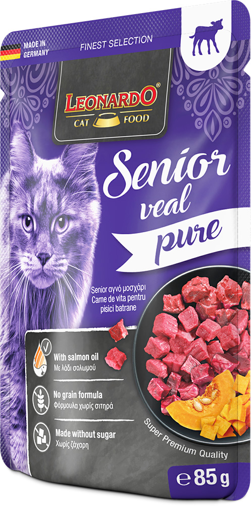 Leonardo 85g*16kpl Senior Veal