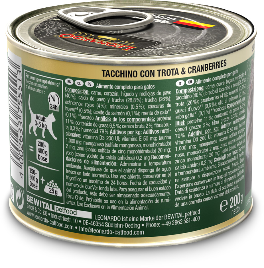 Leonardo 200g*6kpl Superior TURKEY