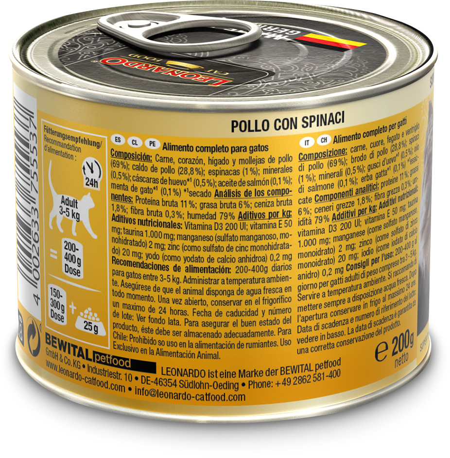 Leonardo 200g*6kpl Superior CHICKEN
