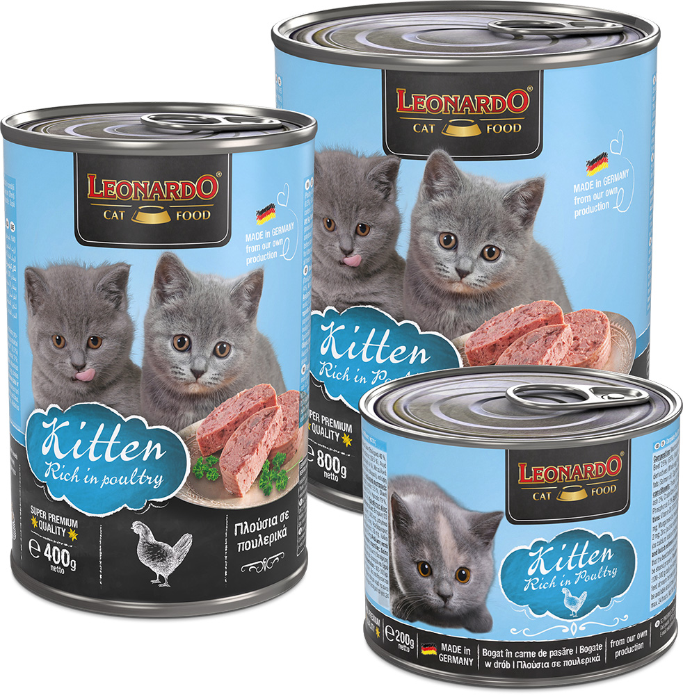 Leonardo 200g*6kpl KITTEN rich in poultry