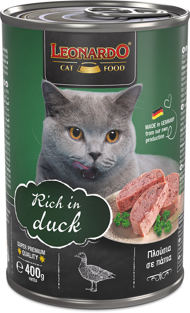 Leonardo 400g*6kpl rich in DUCK