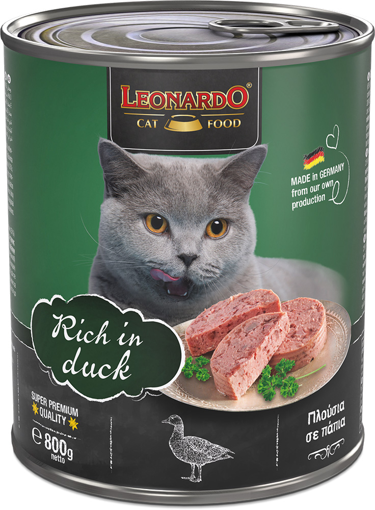 Leonardo 800g*6kpl rich in DUCK