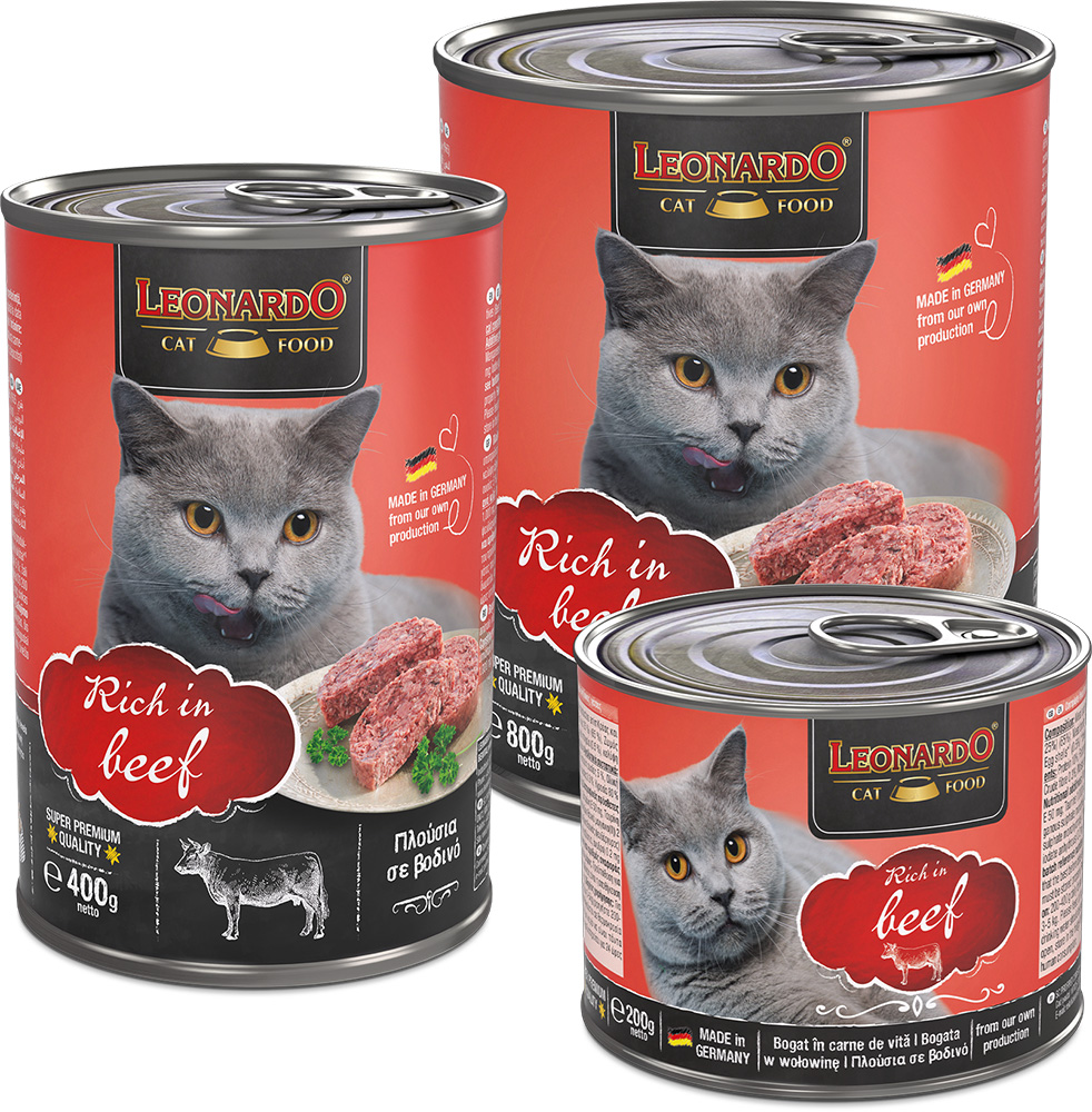 Leonardo 200g*6kpl rich in BEEF