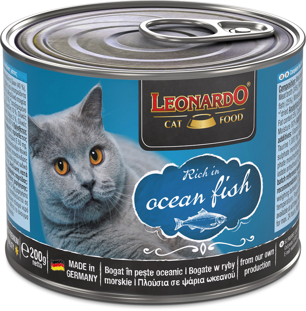Leonardo 200g*6kpl rich in Oceanfish