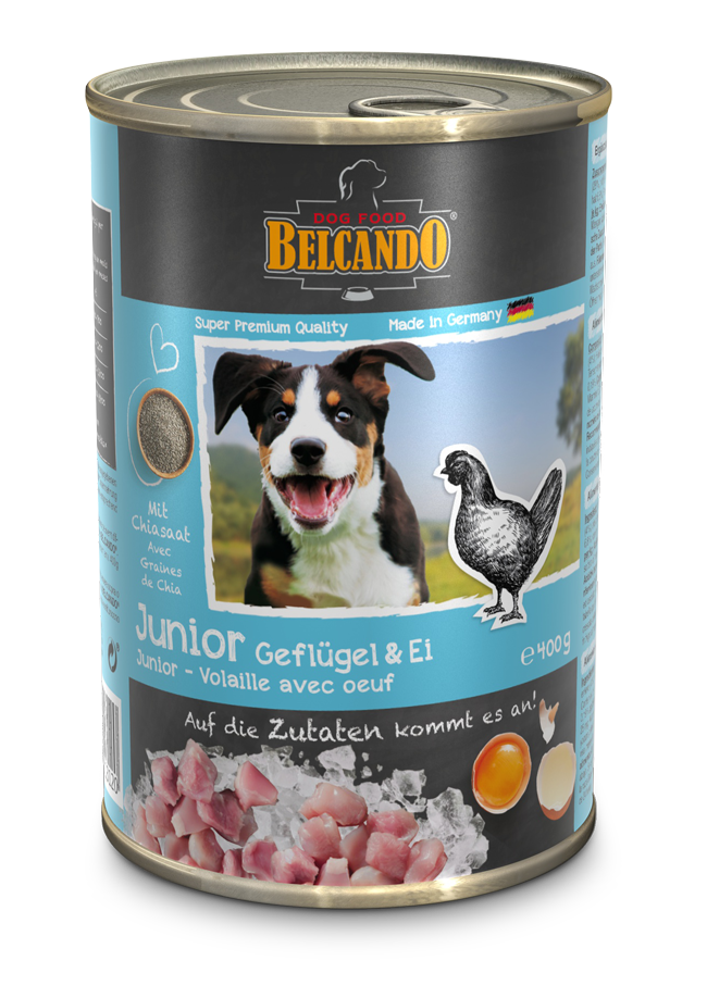 Belcando 400g/6kpl JUNIOR Poultry with eggs