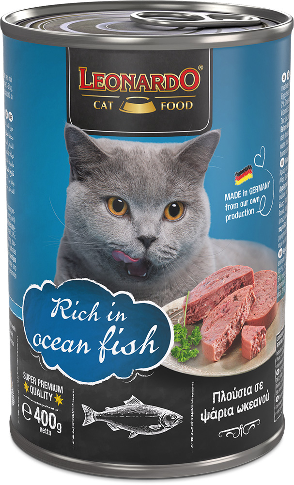 Leonardo 400g*6kpl rich in Oceanfish