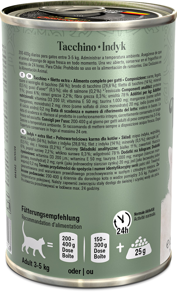 Leonardo 400g*6kpl KALKKUNA Extra filee