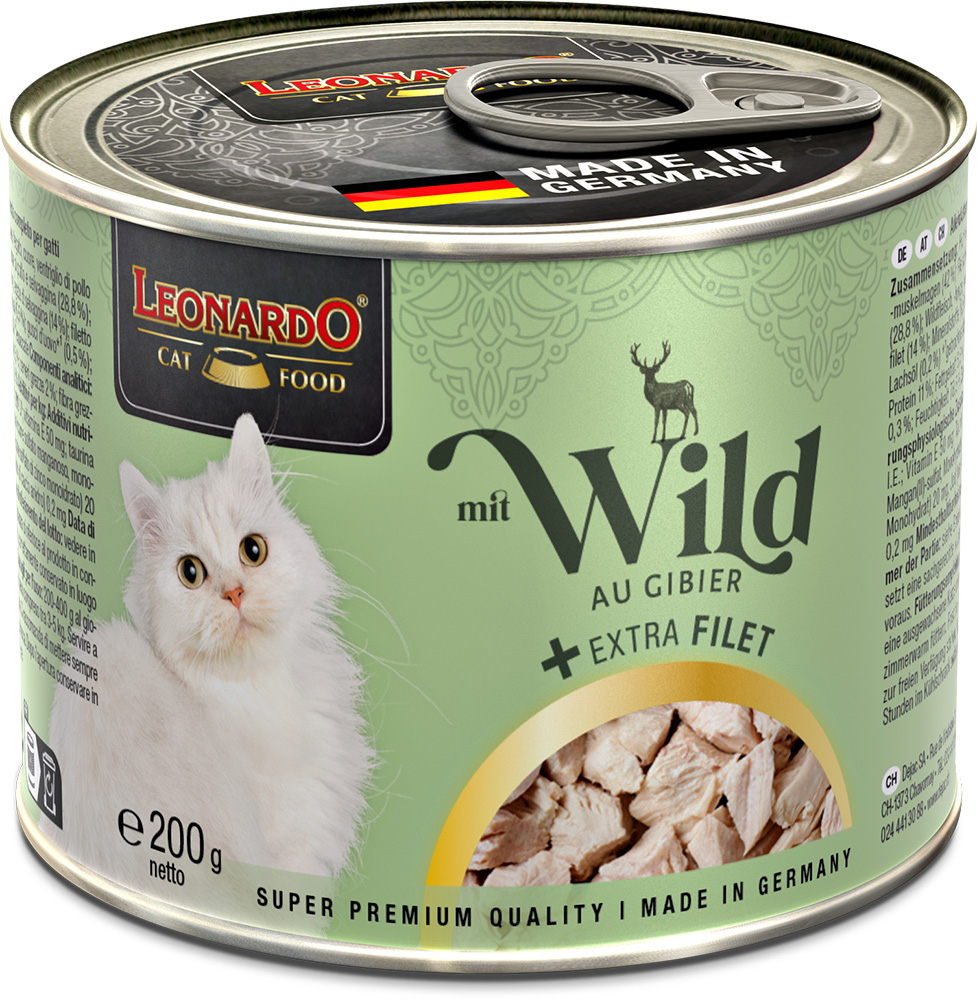 Leonardo 200g*6kpl PEURA Extra filee, Wild