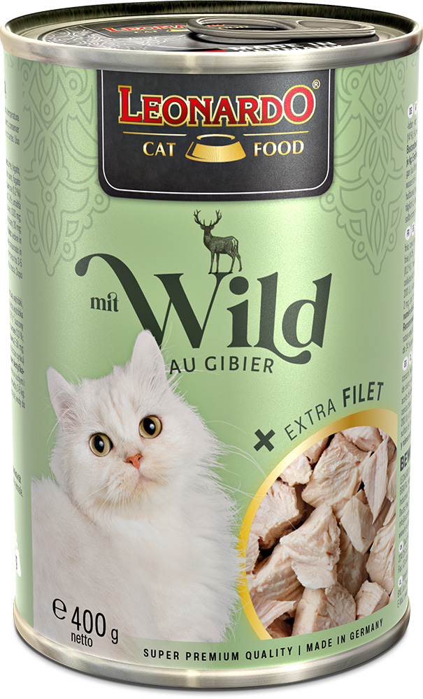 Leonardo 400g*6kpl PEURA Extra filee, Wild