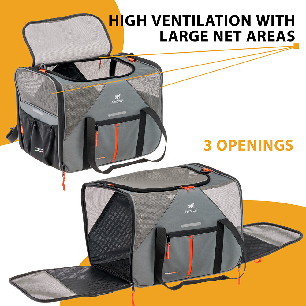 Ferplast Voyager Carrier 350, musta