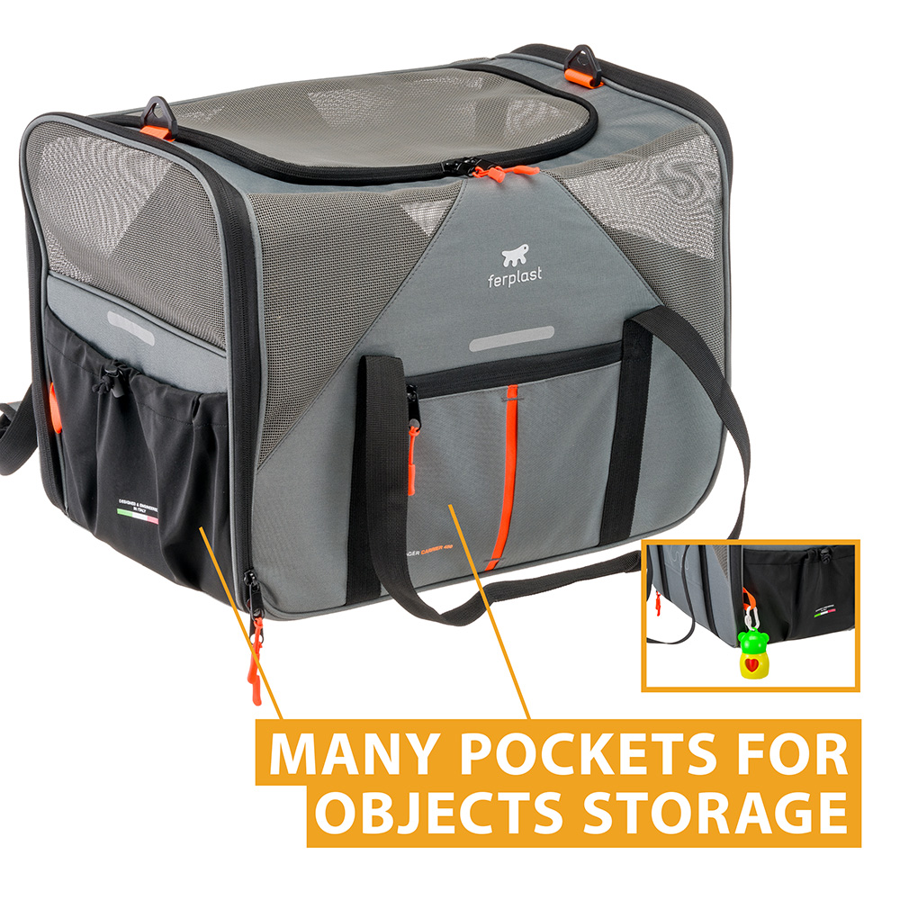 Ferplast Voyager Carrier 350, musta