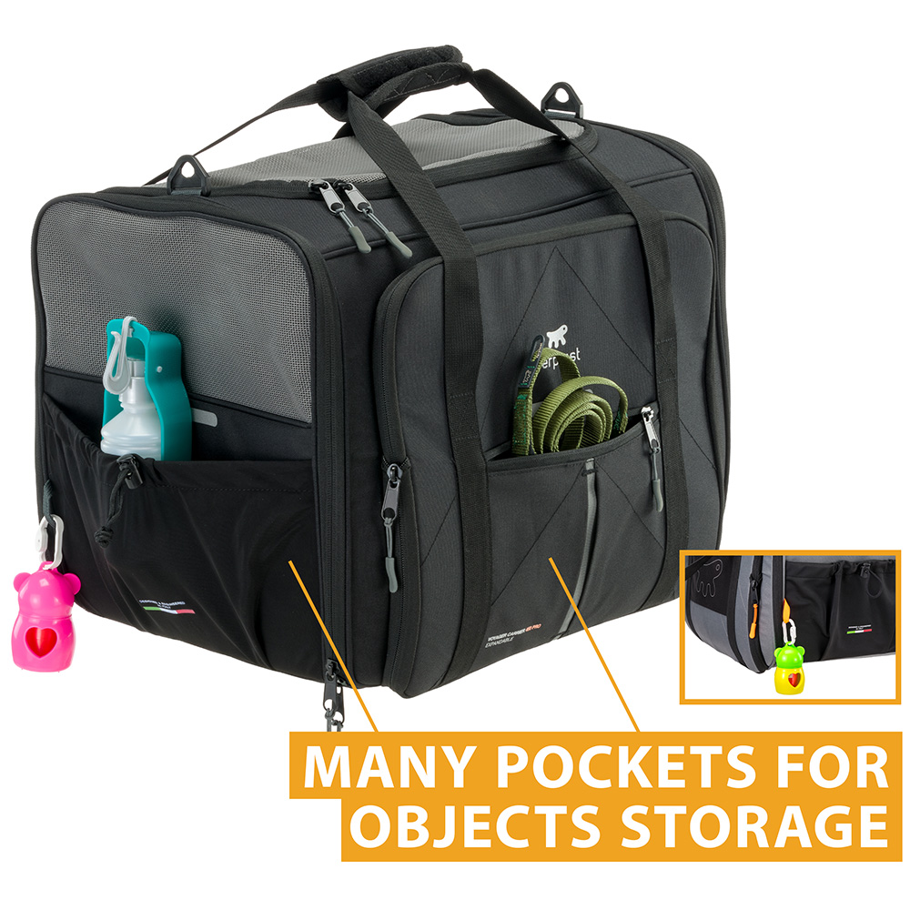 Ferplast Voyager Carrier 450PRO, musta