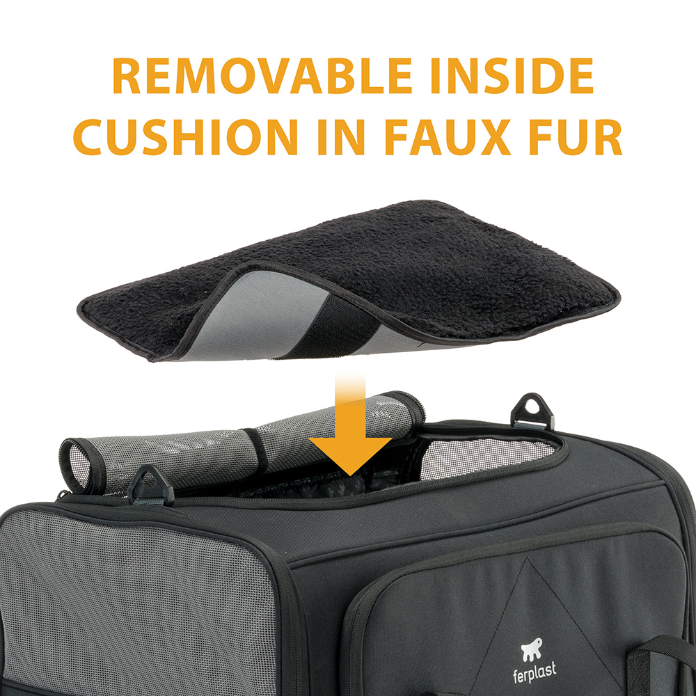 Ferplast Voyager Carrier 450PRO, musta
