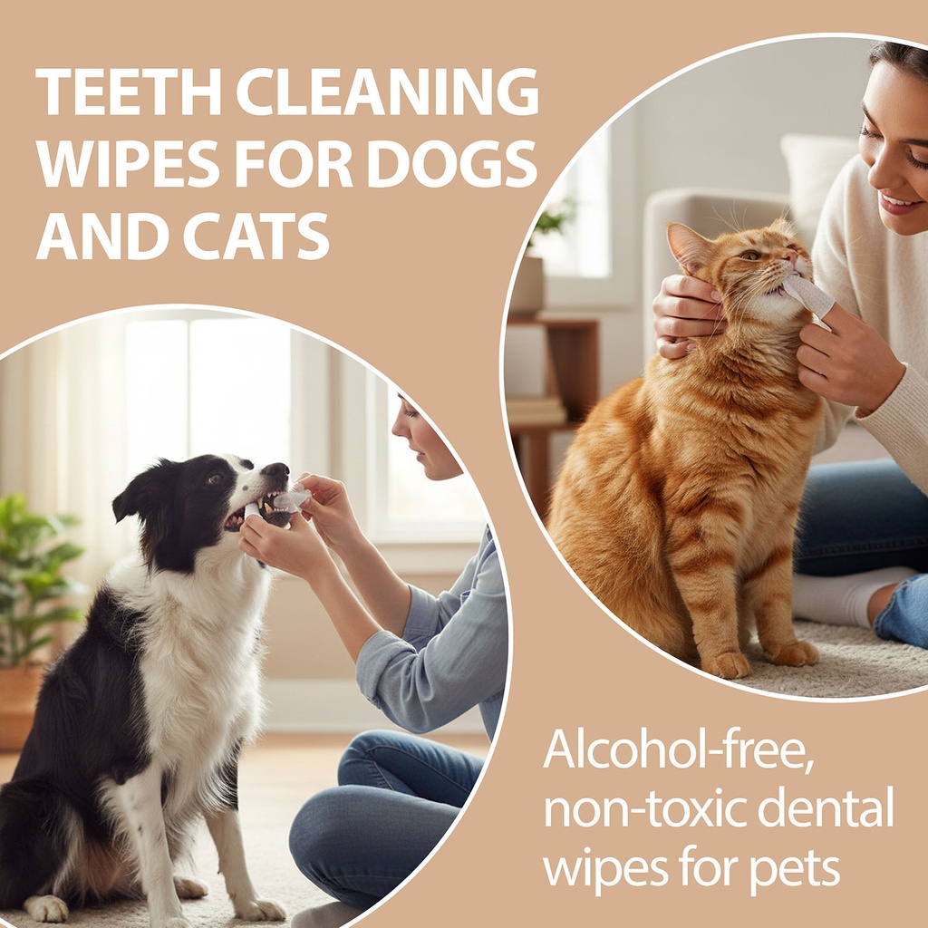 Ferplast Nature Teeth Wipes (x50)
