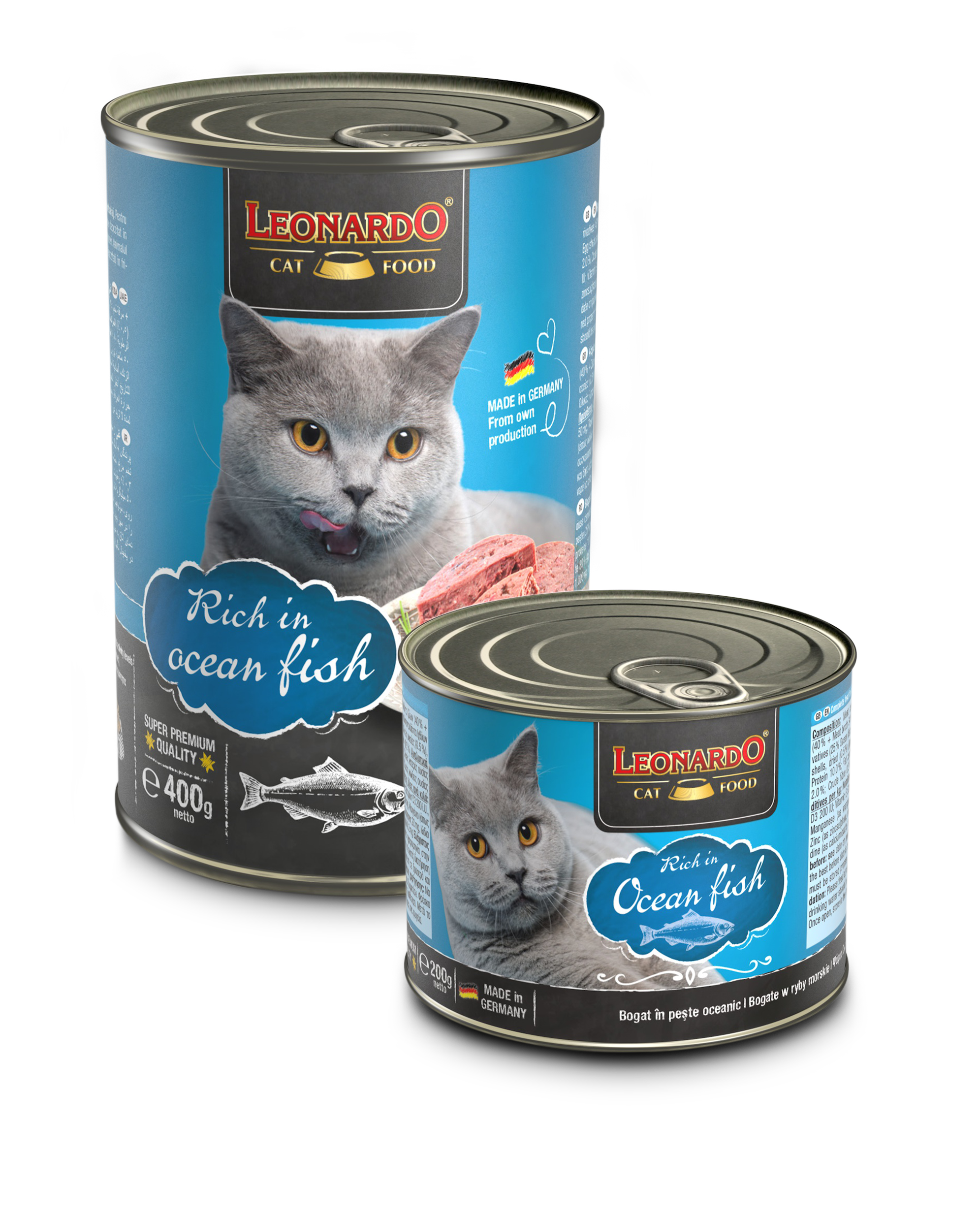 Leonardo 400g/6kpl Rich in Oceanfish