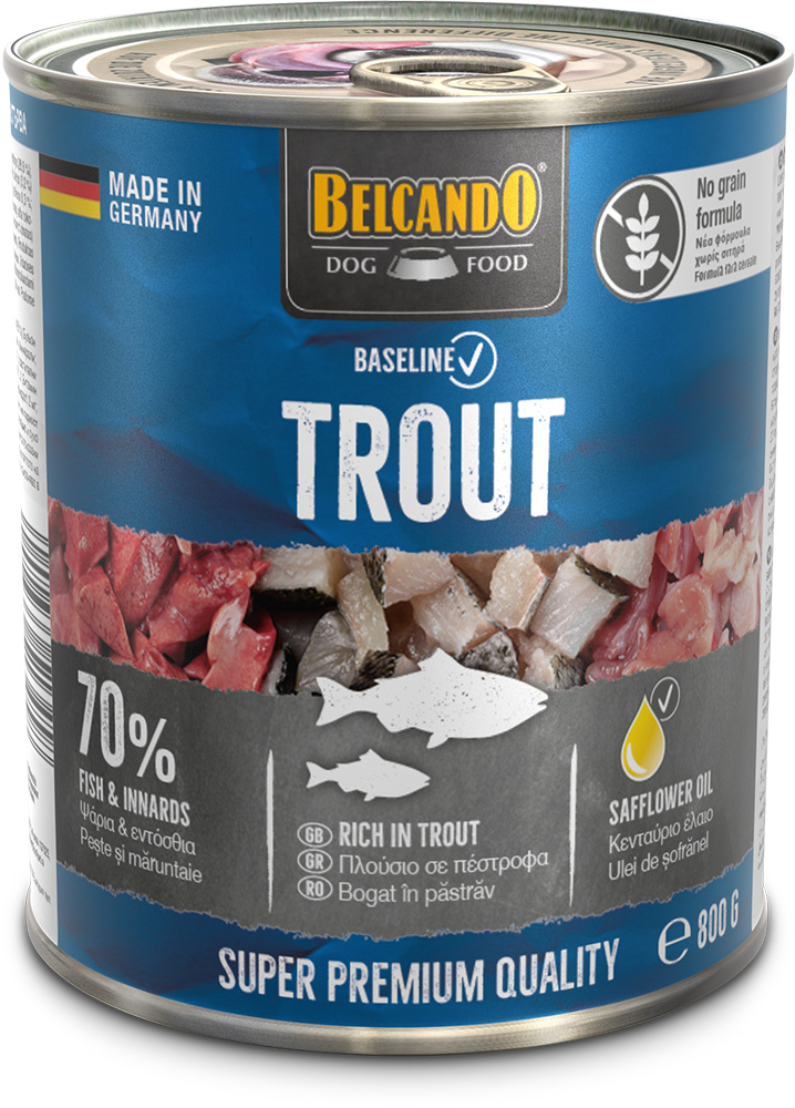 Baseline 800g*6kpl TROUT säilyke