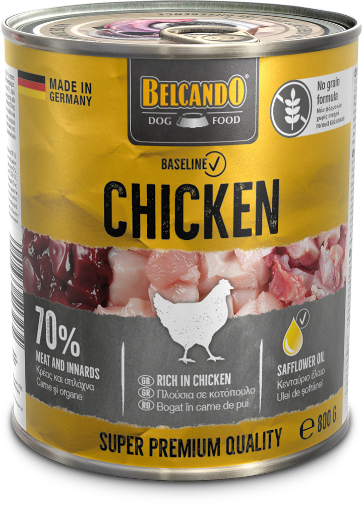 Baseline 800g*6kpl CHICKEN säilyke