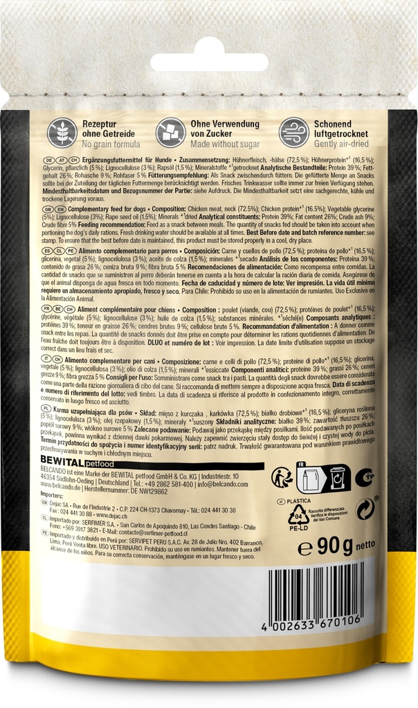 Belcando Bits Chicken 90g