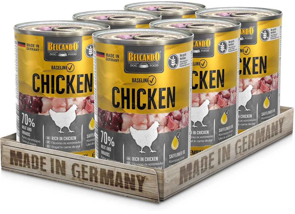 Baseline 400g*6kpl CHICKEN säilyke