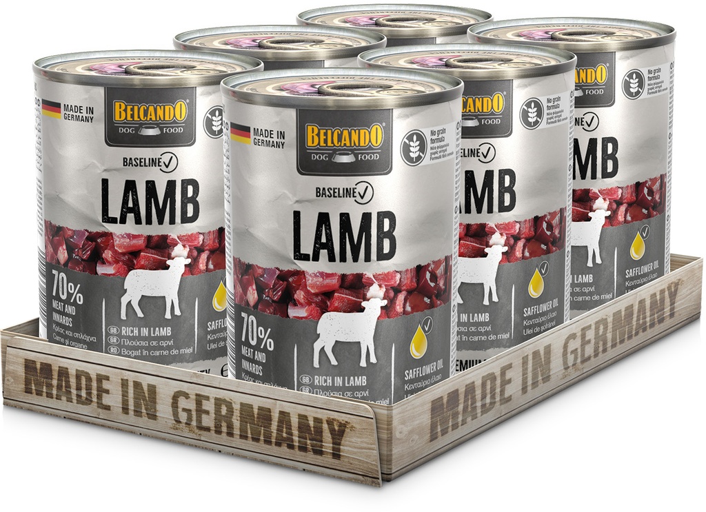 Baseline 400g*6kpl LAMB säilyke