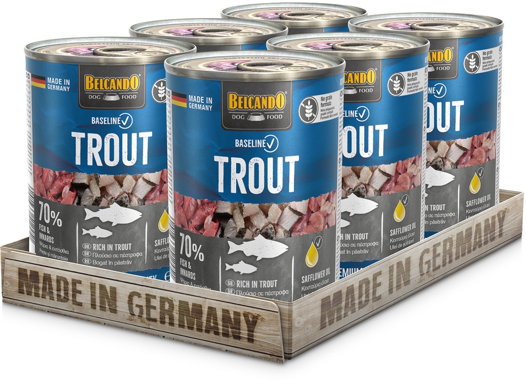 Baseline 400g*6kpl TROUT säilyke