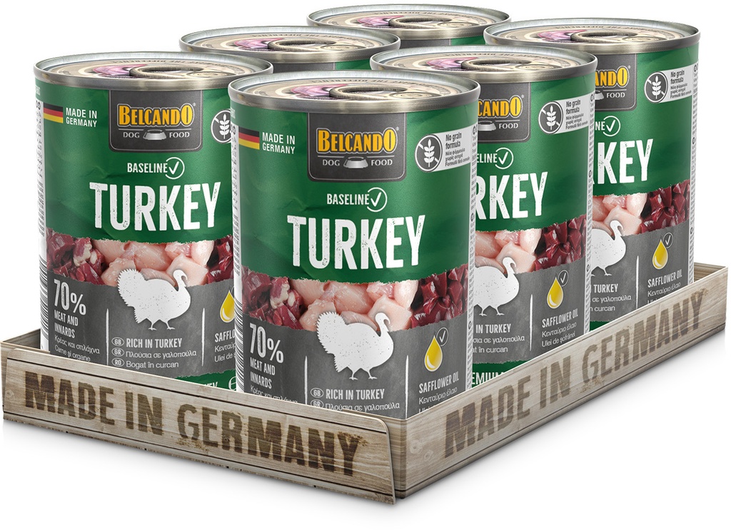Baseline 400g*6kpl TURKEY säilyke