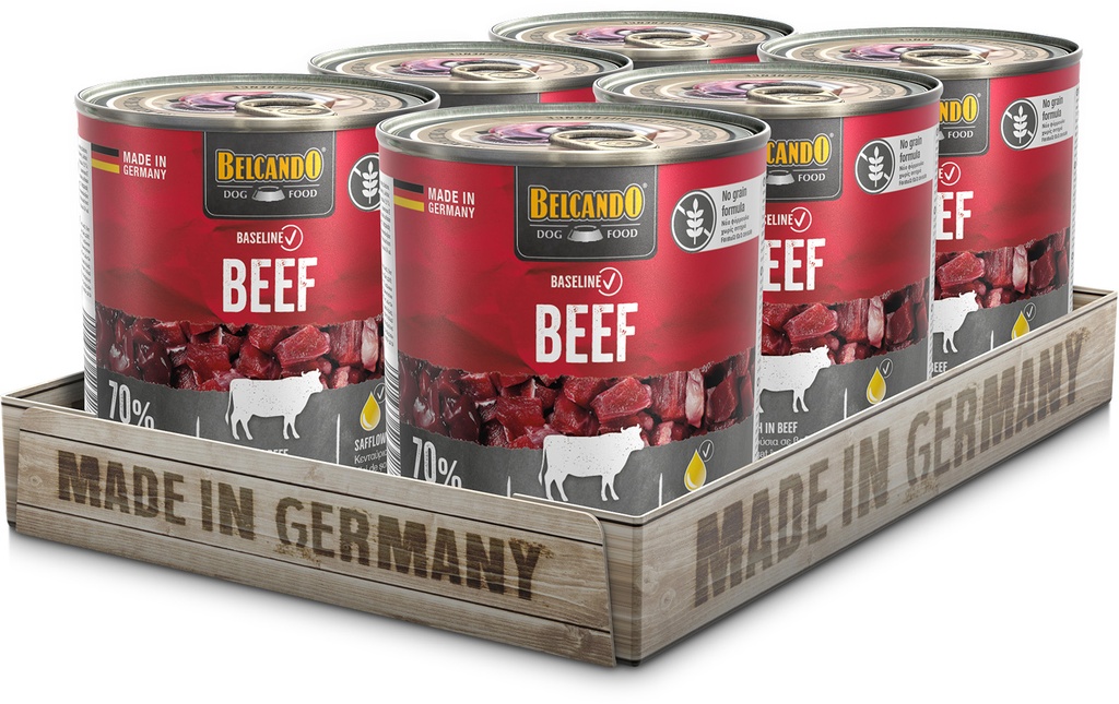 Baseline 800g*6kpl BEEF säilyke