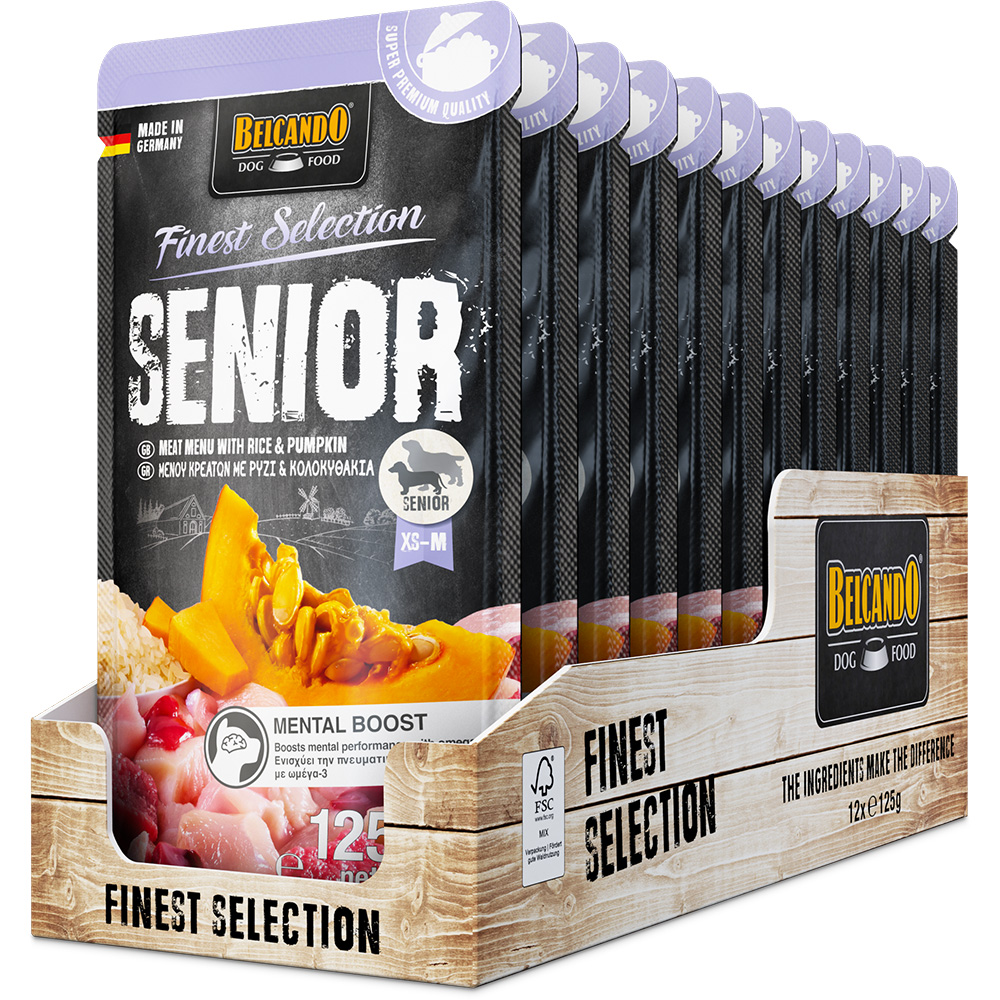 Belcando 125g*12kpl Finest SENIOR