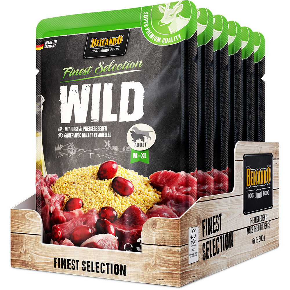 Belcando 300g*6kpl Finest WILD