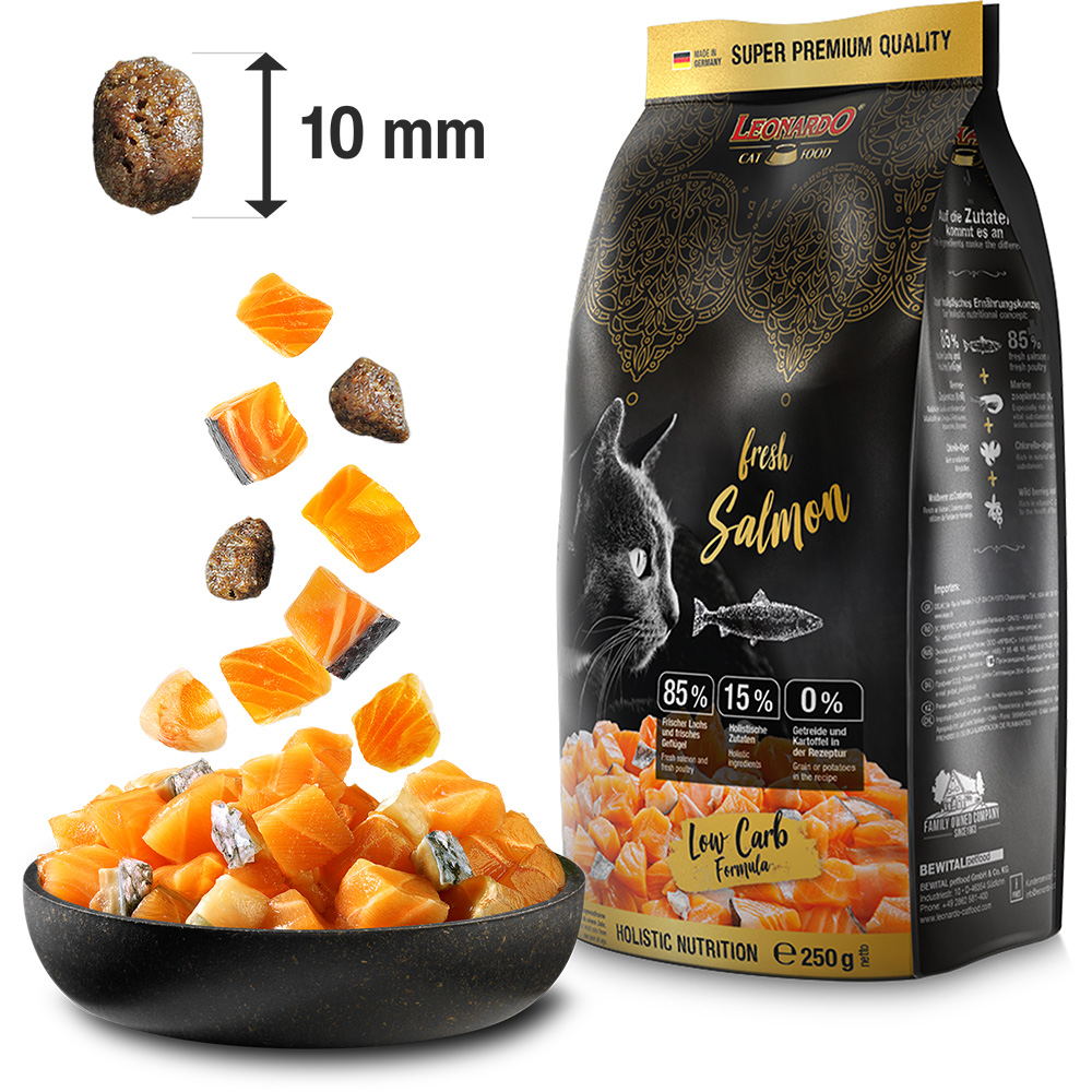Leonardo FRESH SALMON & Poultry 250g