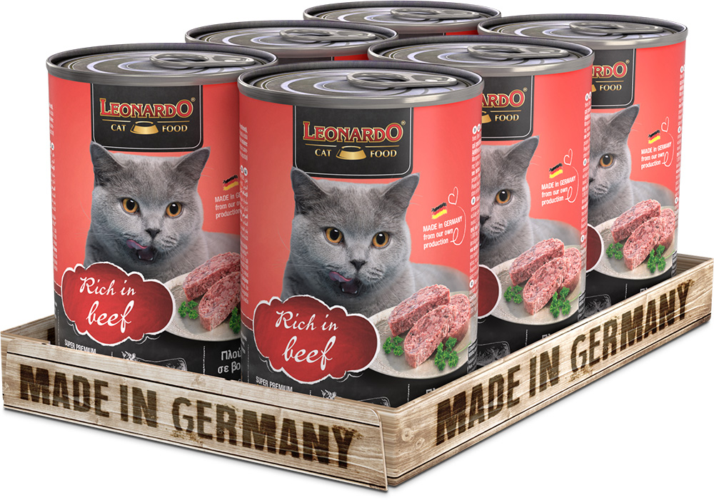 Leonardo 400g*6kpl rich in BEEF