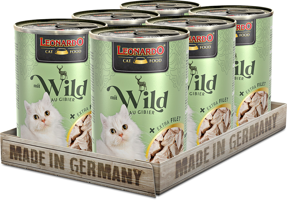 Leonardo 400g*6kpl PEURA Extra filee, Wild