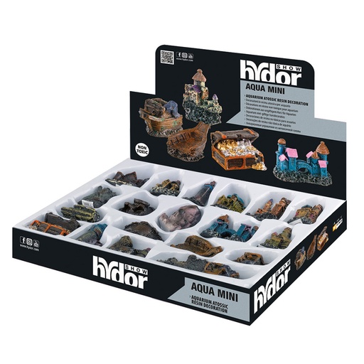 [69180000] Hydor Aqua mini koristesetti 20kpl