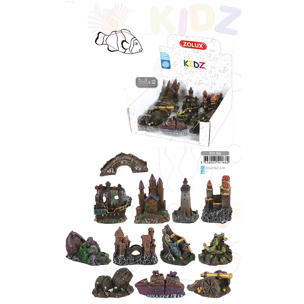 Zolux Deco Kids History 12kpl