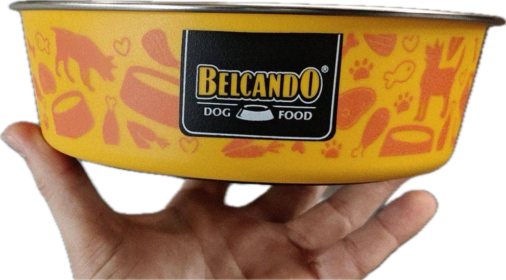 Belcando Metallikuppi 22,5cm/2.1L kumipohjalla