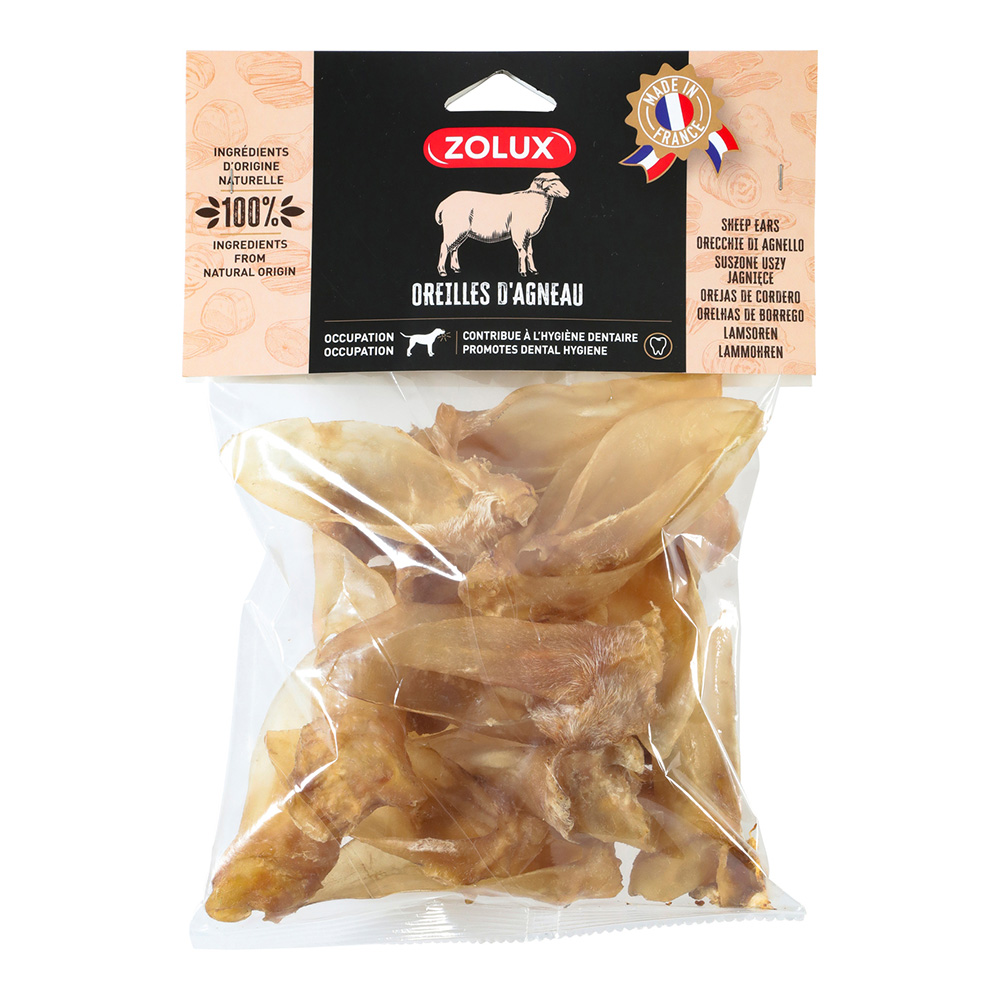 Zolux Nature lampaankorvat 200g
