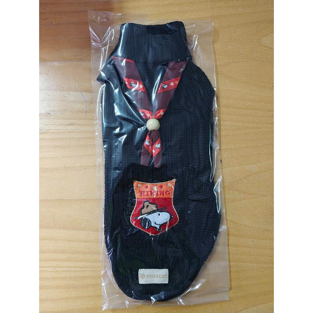 Zolux snoopy villapaita musta