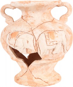 Zolux Decor amphora elephant 12cm