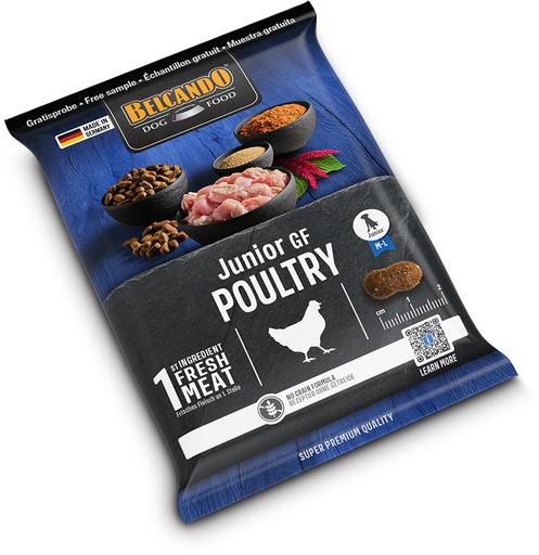 [544275] Belcando Näyte Junior GF Poultry
