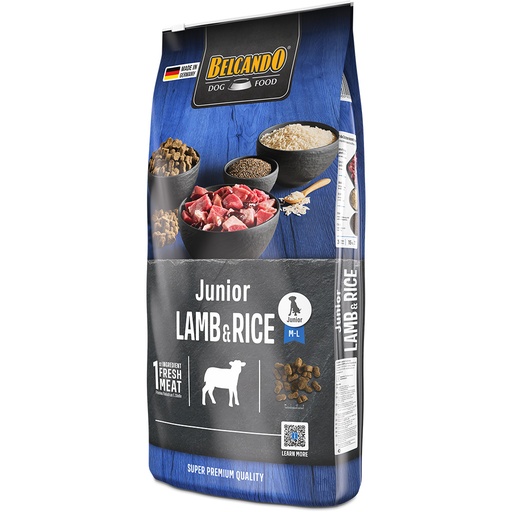 [557125] Belcando Junior Lamb & Rice 12,5kg
