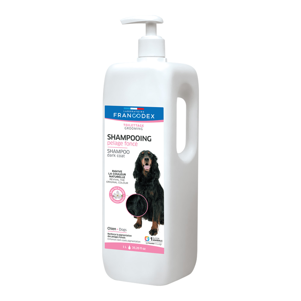 Francodex 1L shampoo tummille turkeille