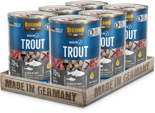 [512455] Baseline 400g*6kpl TROUT säilyke