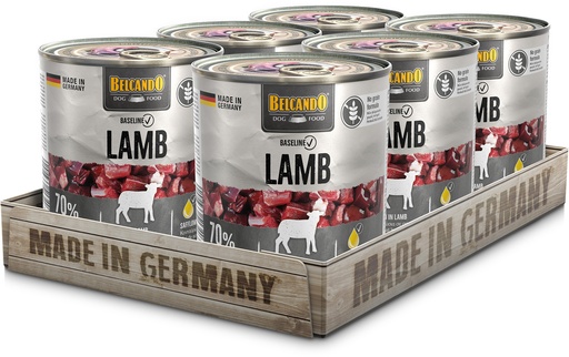 [513405] Baseline 800g*6kpl LAMB säilyke